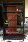 Rak Buku Jati Pesanan Bpk Fadil Jakarta SF-HP53