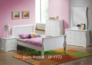 Set Tempat Tidur Anak Minimalis Cat Duco SF-TT72