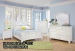 Set Tempat Tidur Anak Modern Warna Putih SF-TT75