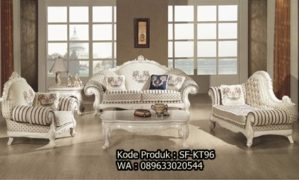 Sofa Kursi Tamu Desain Klasik SF-KT96