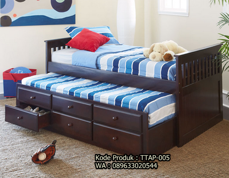  TTAP-005 Desain Tempat Tidur Anak Laki-Laki