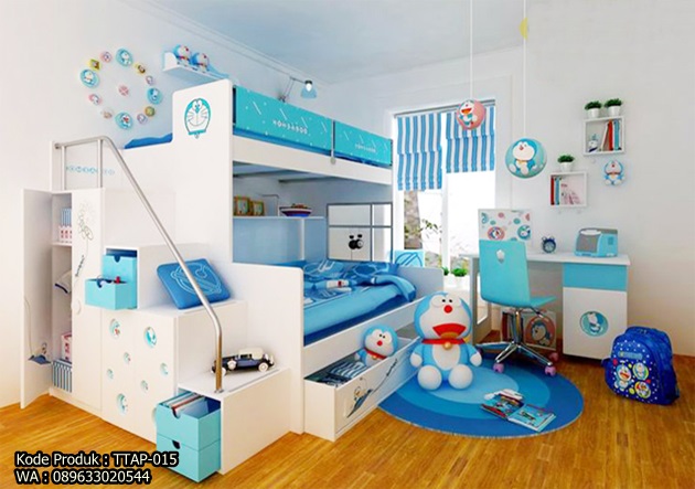 Tempat Tidur Anak Karakter Doraemon TTAP-015