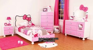 Tempat Tidur Anak Perempuan Hello Kitty TTAP-022