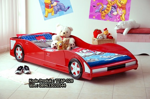 TTAP-028 tempat tidur anak karakter mobil