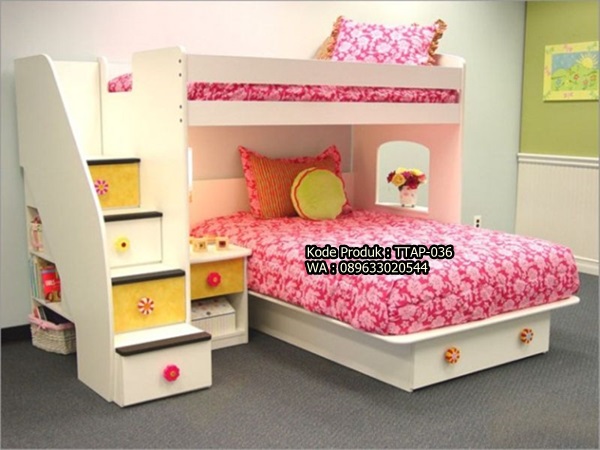 TTAP-036 tempat tidur tingkat untuk anak perempuan