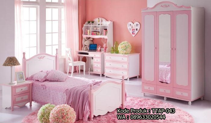 TTAP-043 set kamar tidur anak perempuan