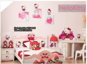 Harga Tempat Tidur Anak Perempuan Hello Kitty TTAP-046