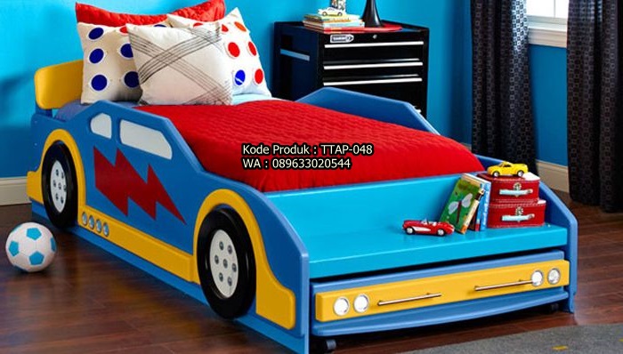 TTAP-048 tempat tidur anak bentuk mobil