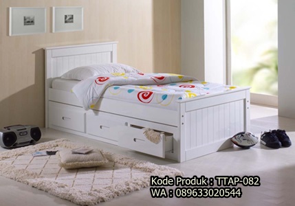 Tempat Tidur Anak Perempuan Sederhana Ttap 082 Shidiq Furniture Shidiq Furniture