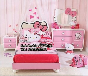 Tempat Tidur Anak Karakter Hello Kitty TTAP-091